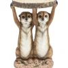 Table D Appoint Animal Meerkat Sisters O33Cm