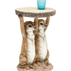Table D Appoint Animal Meerkat Sisters O33Cm