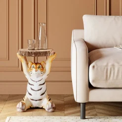 Table D Appoint Animal Tigre O35Cm