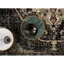 Table D Appoint Beam Marbre Blanc-Laiton O32Cm