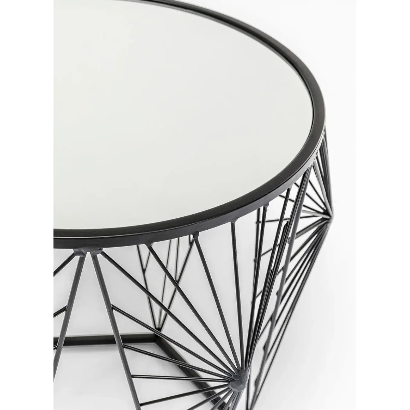 Table D Appoint Cobweb Noir (2/Set)