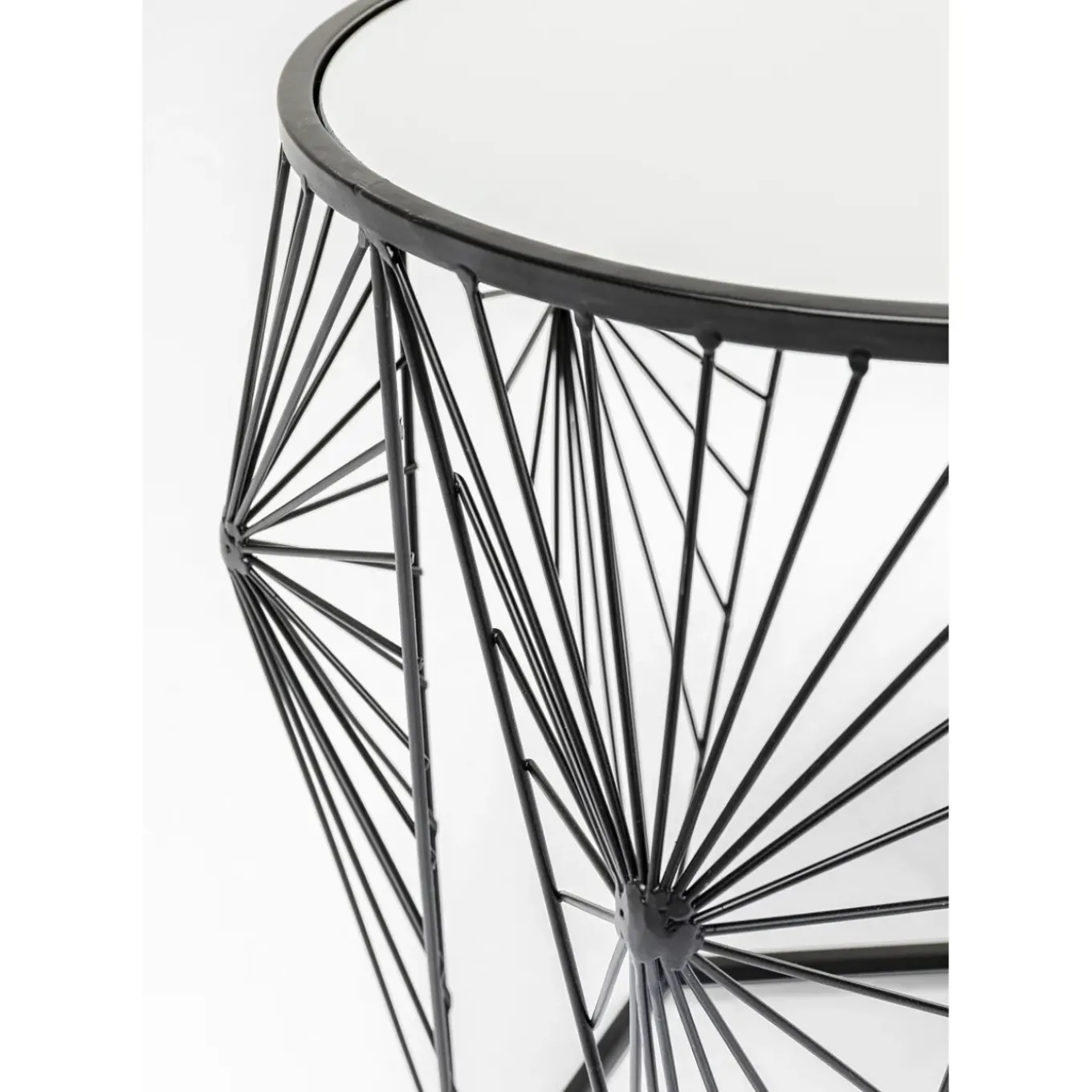 Table D Appoint Cobweb Noir (2/Set)