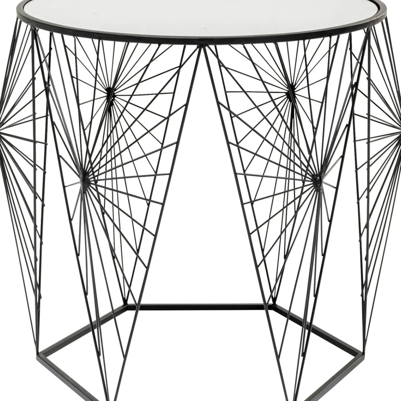 Table D Appoint Cobweb Noir (2/Set)
