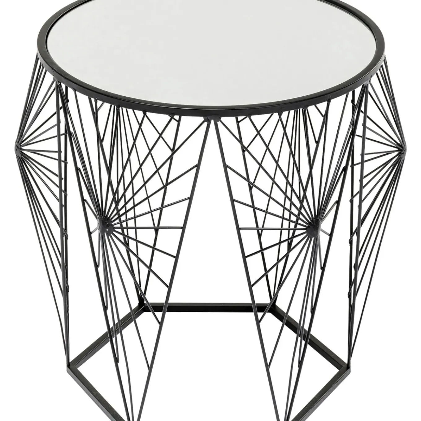 Table D Appoint Cobweb Noir (2/Set)