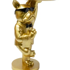 Table D Appoint Cool Bulldog Tray Dore 34X55Cm