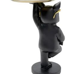 Table D Appoint Cool Bulldog Tray Noir 34X55Cm