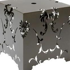 Table D Appoint Cubo Manifattura Bronze 42X42