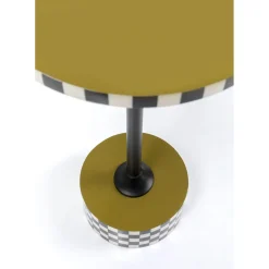 Table D Appoint Domero Checkers Vert Olive O25Cm