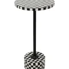 Table D Appoint Domero Chess Noir Blanc O25Cm