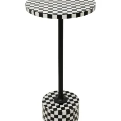 Table D Appoint Domero Chess Noir Blanc O25Cm