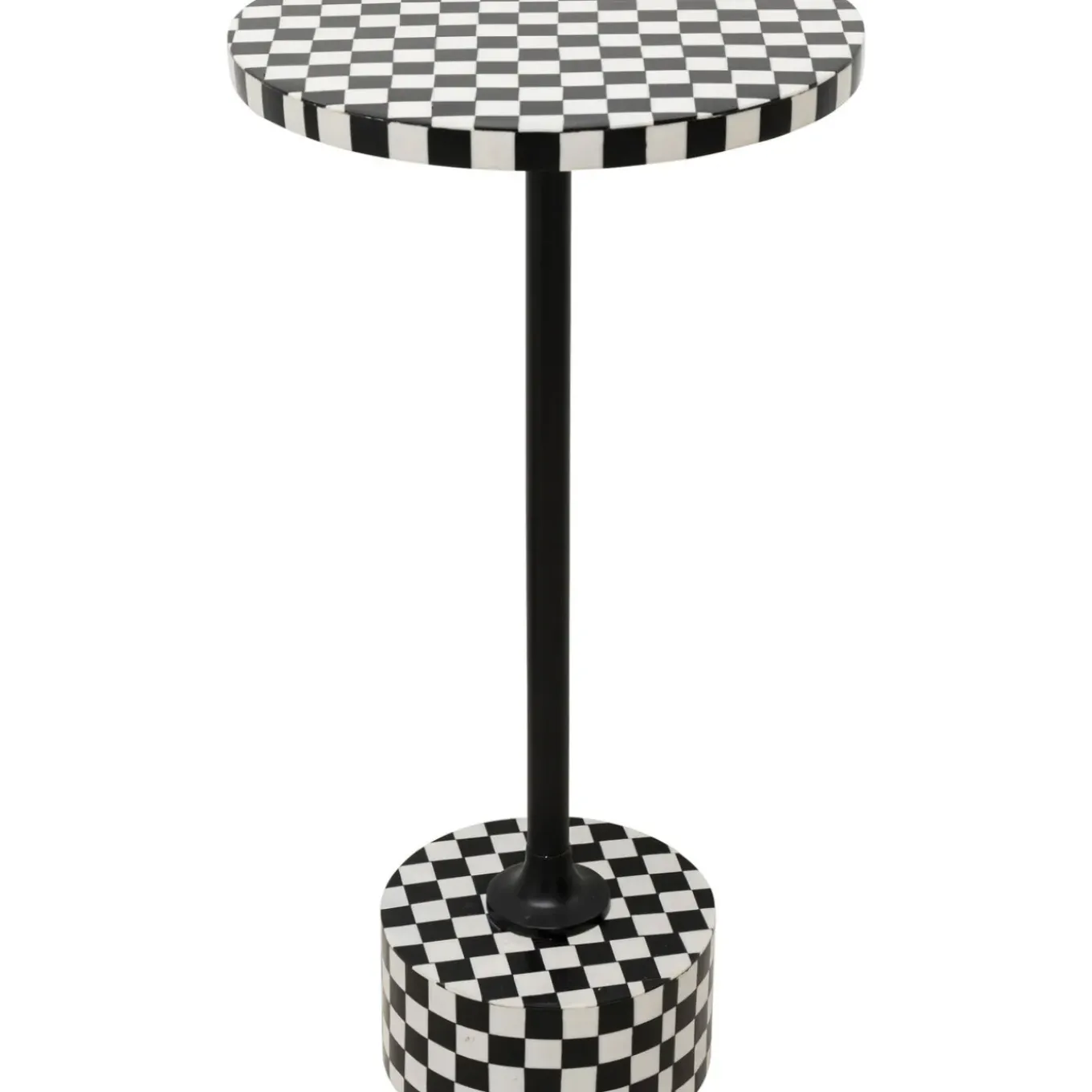 Table D Appoint Domero Chess Noir Blanc O25Cm