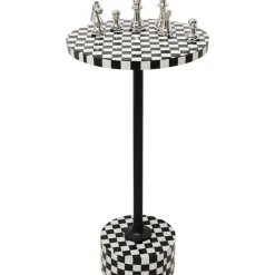Table D Appoint Domero Chess Noir Blanc O25Cm