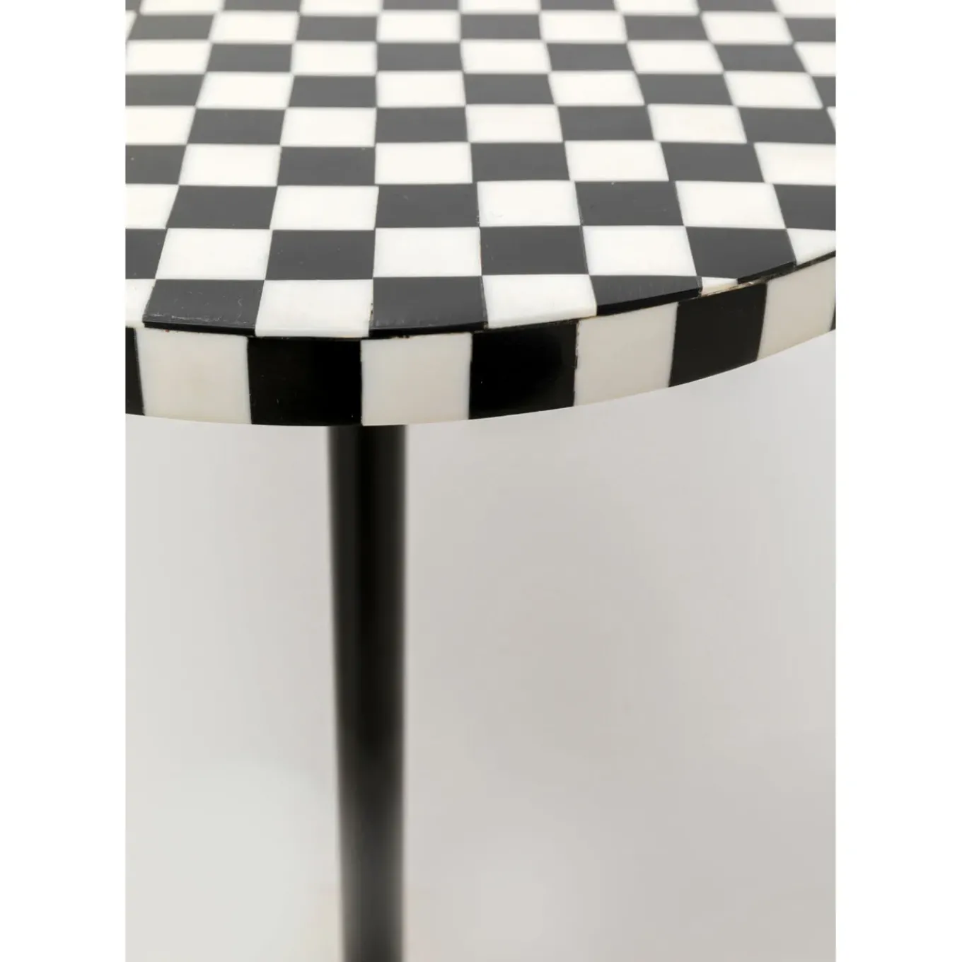 Table D Appoint Domero Chess Noir Blanc O25Cm