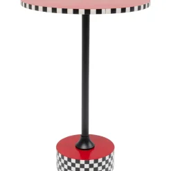 Table D Appoint Domero Checkers Rouge O40Cm