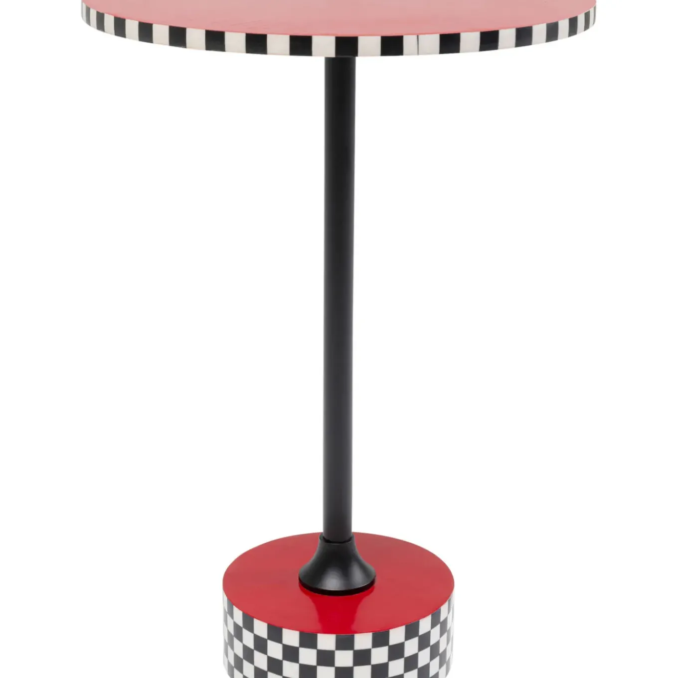 Table D Appoint Domero Checkers Rouge O40Cm
