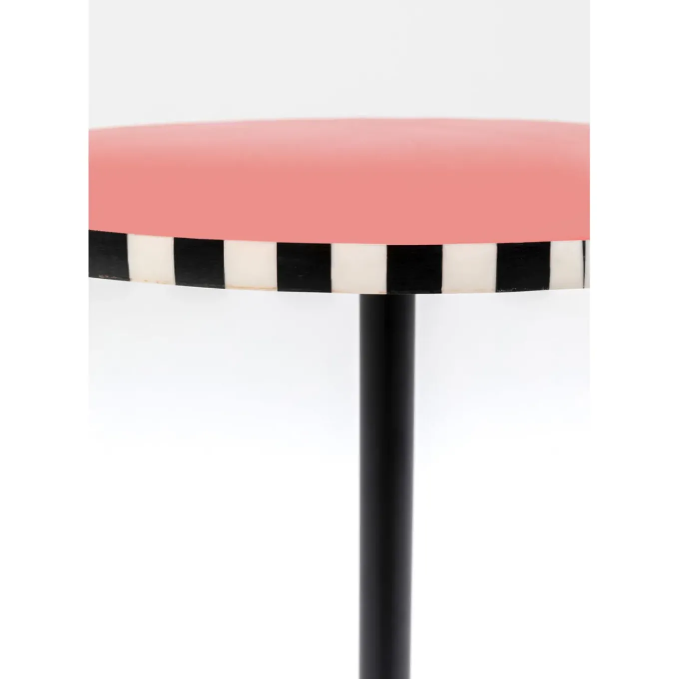 Table D Appoint Domero Checkers Rouge O40Cm