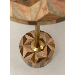 Table D Appoint Domero Geo Laiton O25Cm