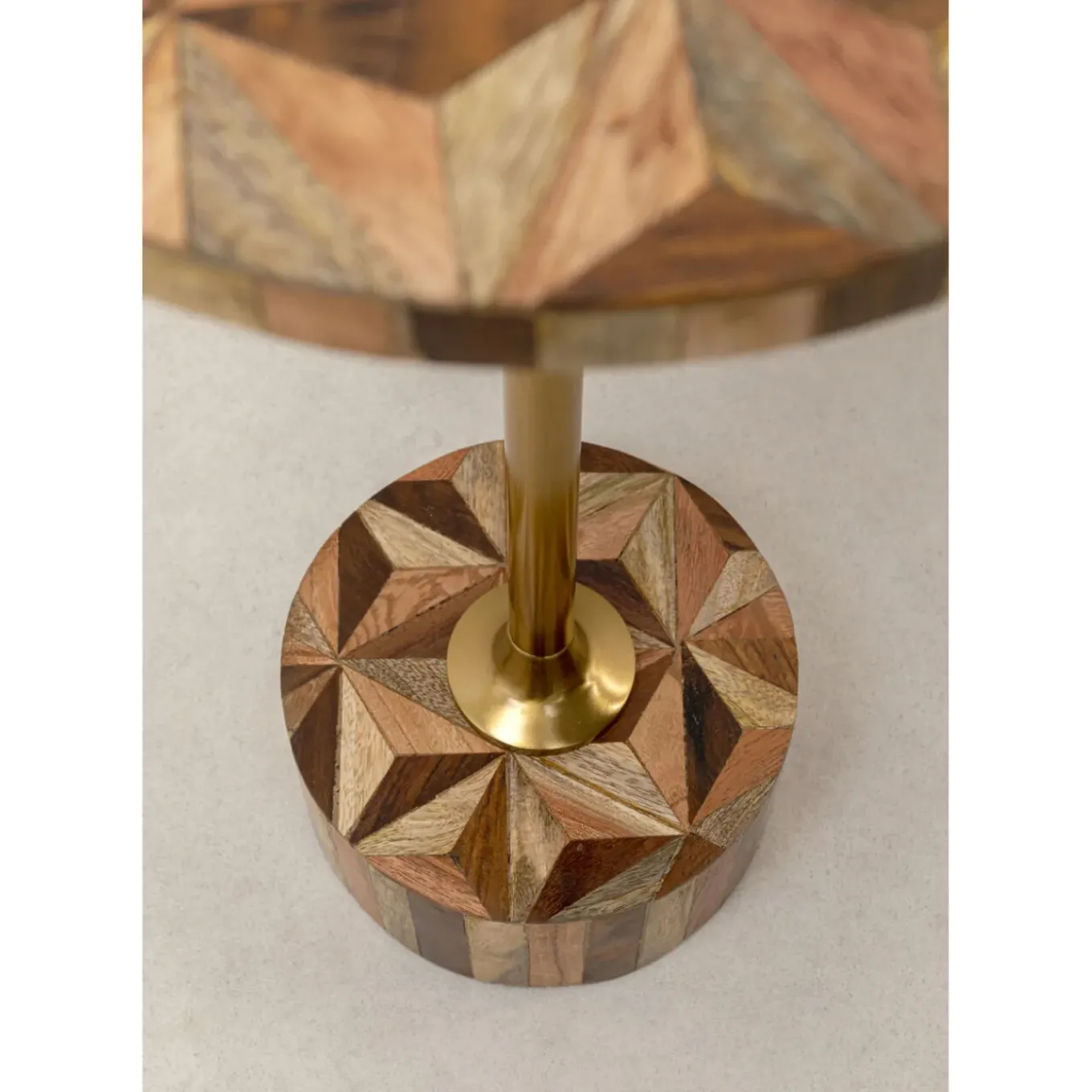 Table D Appoint Domero Geo Laiton O25Cm
