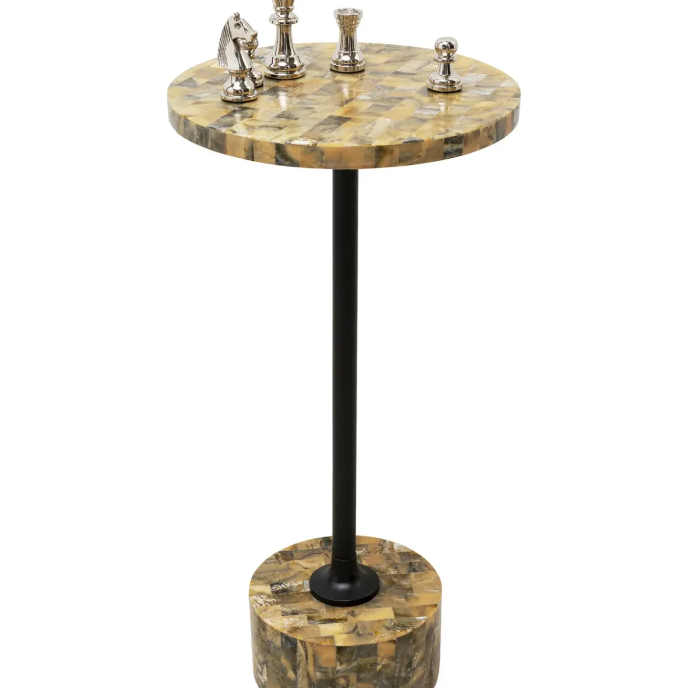 Table D Appoint Domero Mosaic Gris O25Cm
