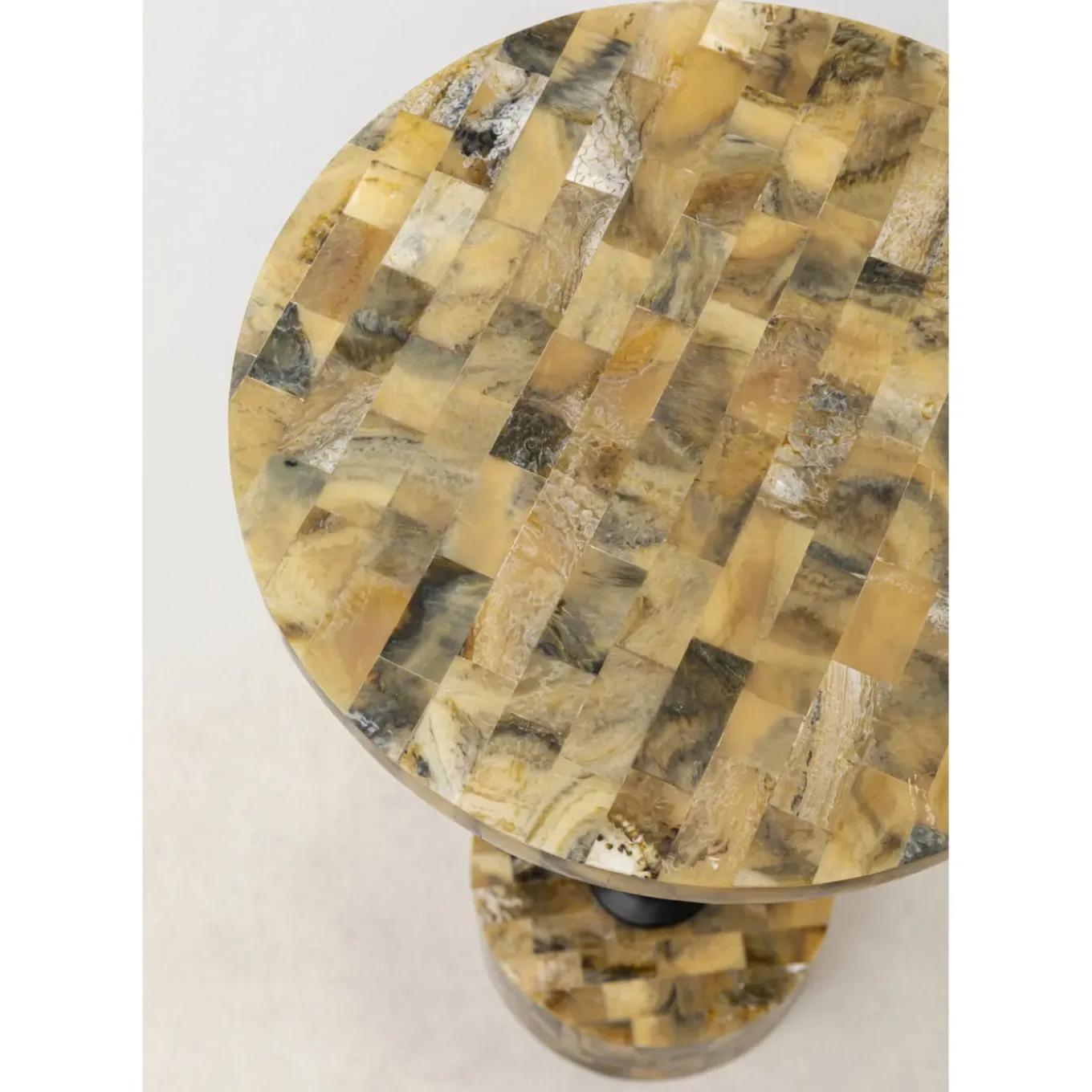 Table D Appoint Domero Mosaic Gris O25Cm