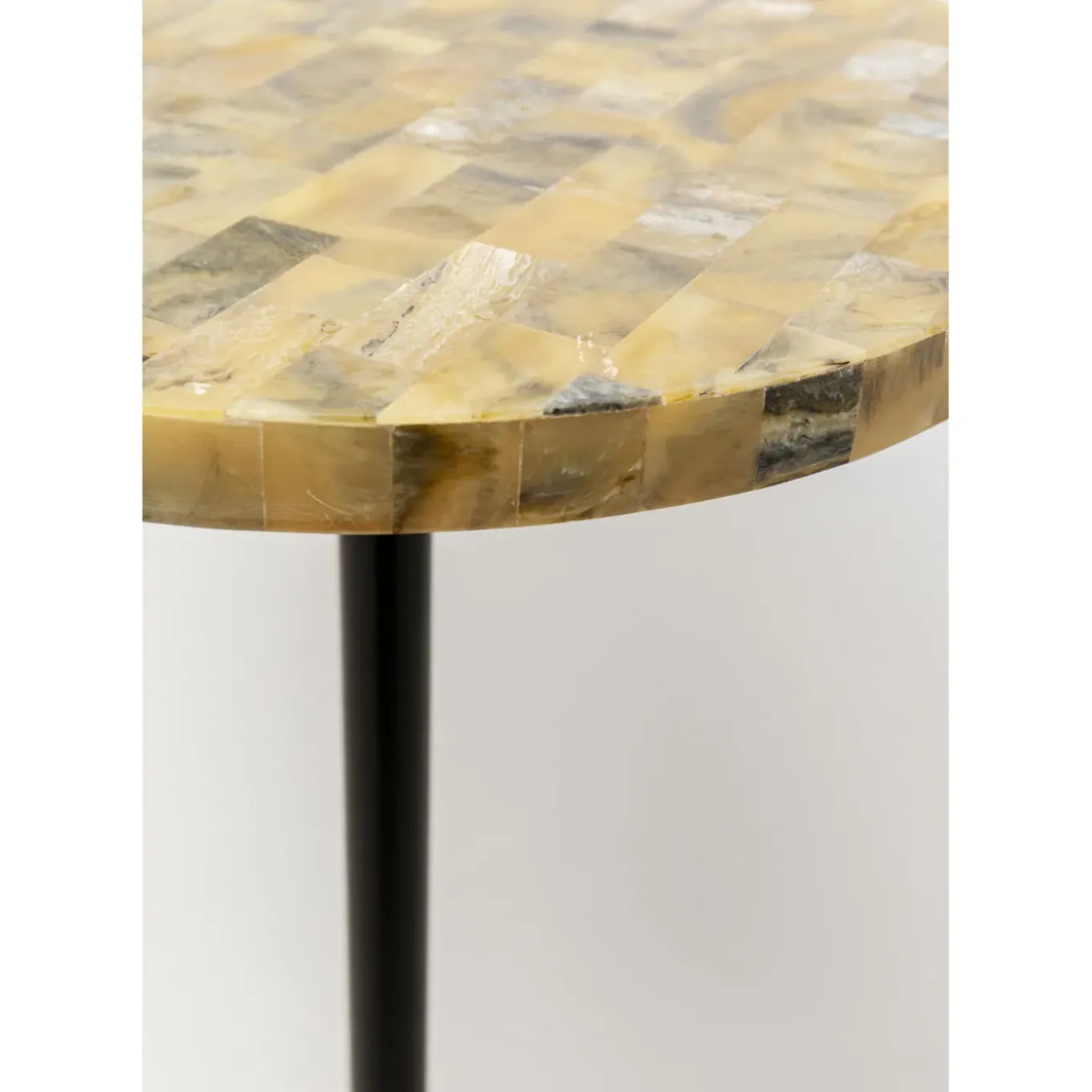 Table D Appoint Domero Mosaic Gris O25Cm