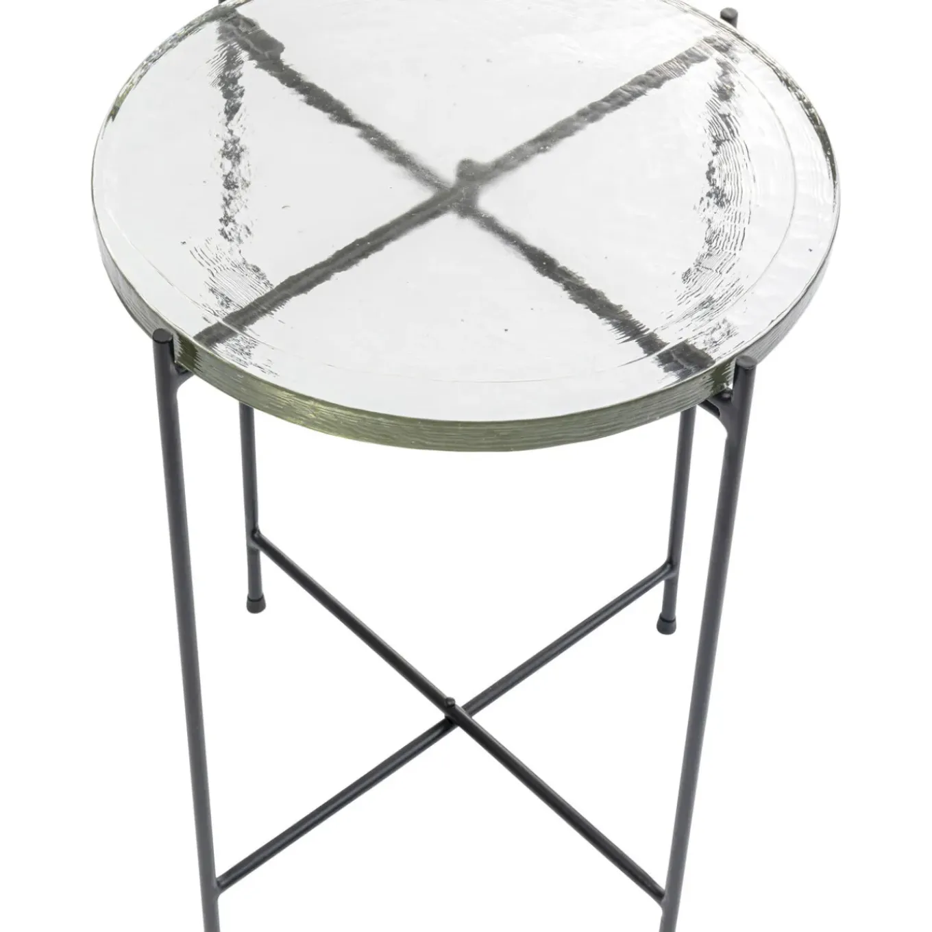 Table D Appoint Ice Noir O40Cm