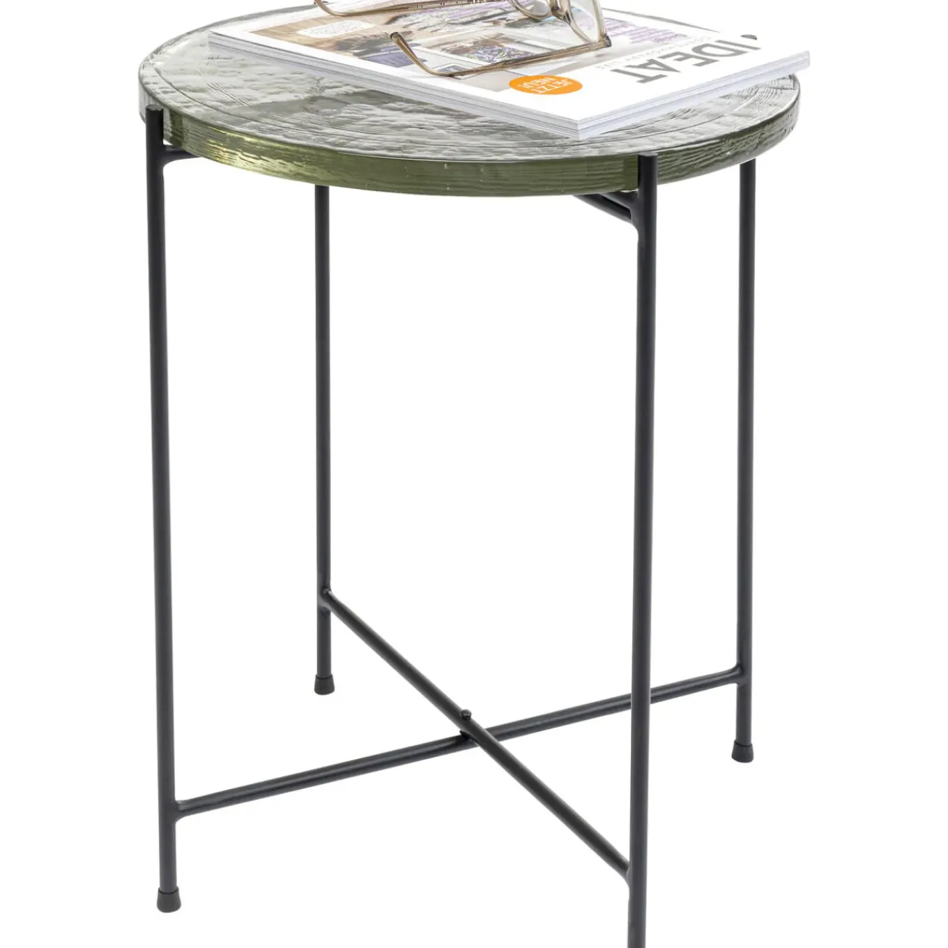 Table D Appoint Ice Noir O40Cm