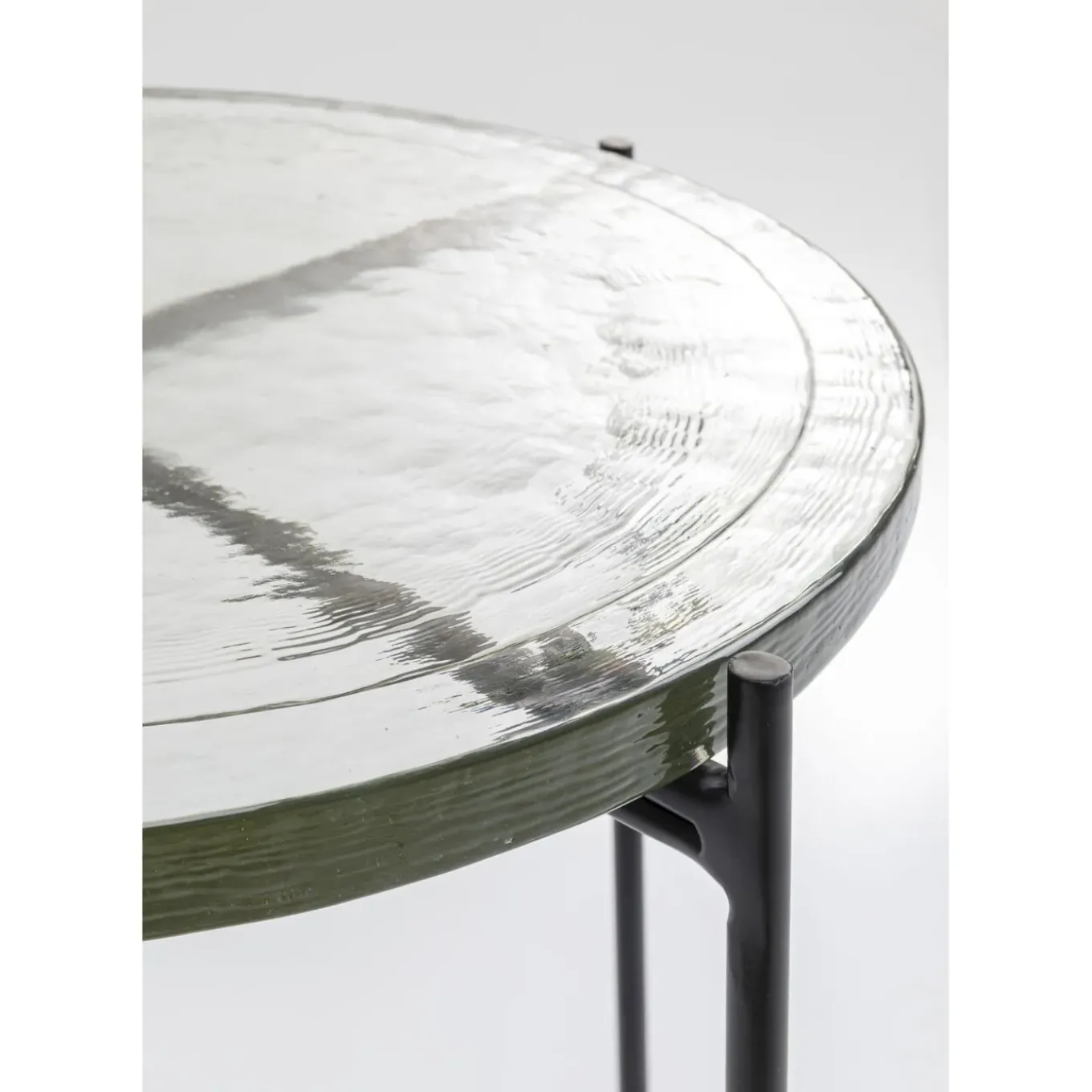 Table D Appoint Ice Noir O40Cm