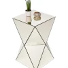 Table D Appoint Luxury Triangle Champagne 32X32Cm