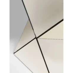 Table D Appoint Luxury Triangle Champagne 32X32Cm