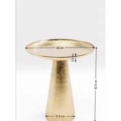 Table D Appoint Plateau Uno Laiton O45Cm