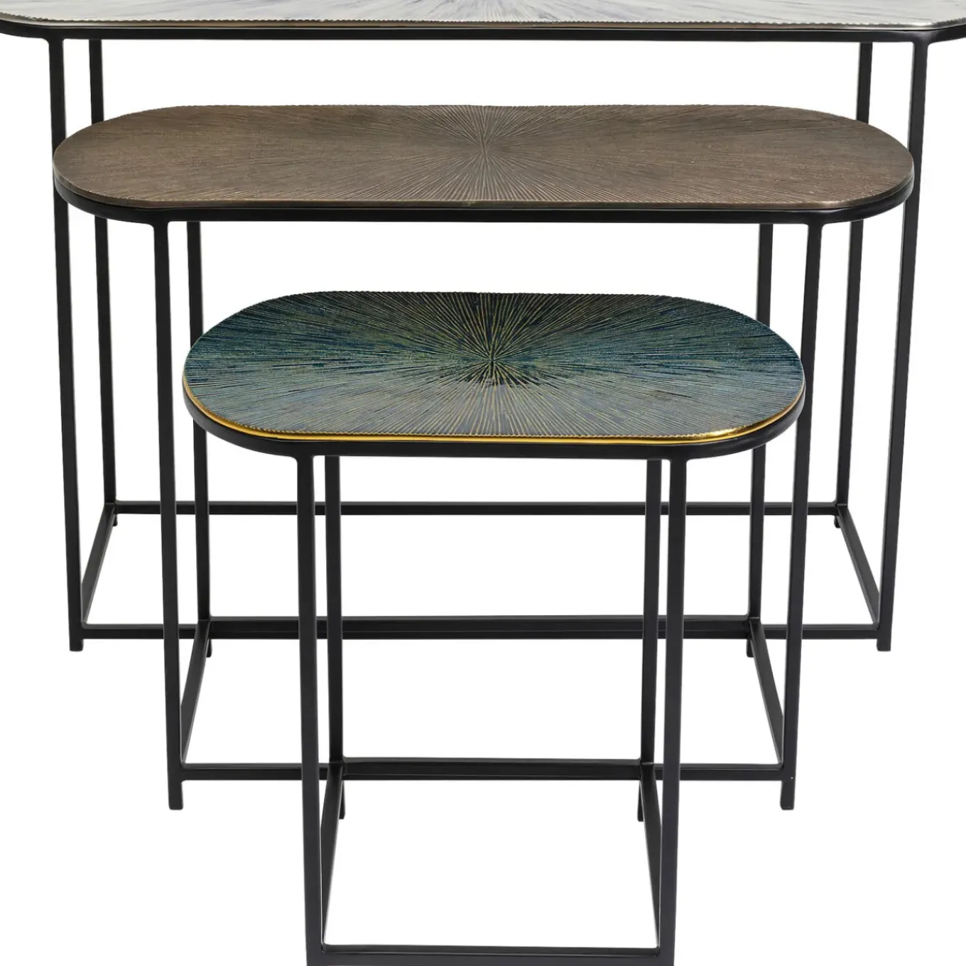 Table D Appoint Ray Ovale (3/Set)