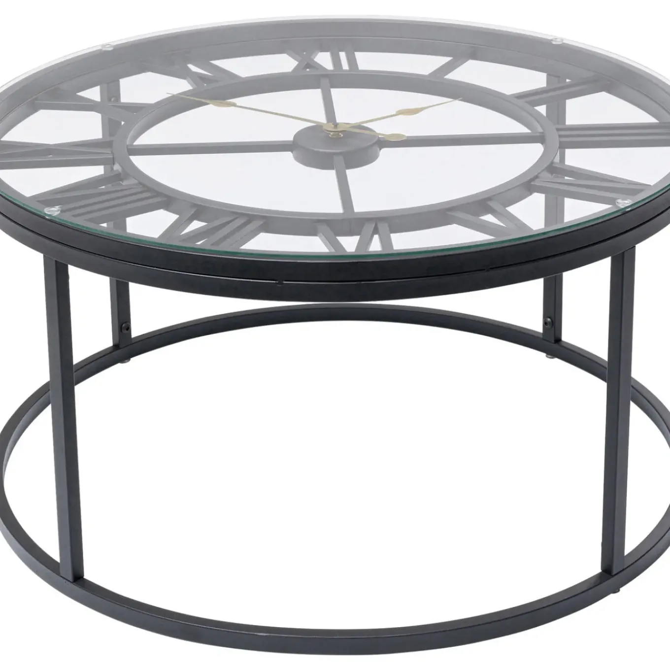 Table D Appoint Roman Noir O76Cm
