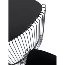 Table D Appoint Wire Triangle Noir (2/Set)