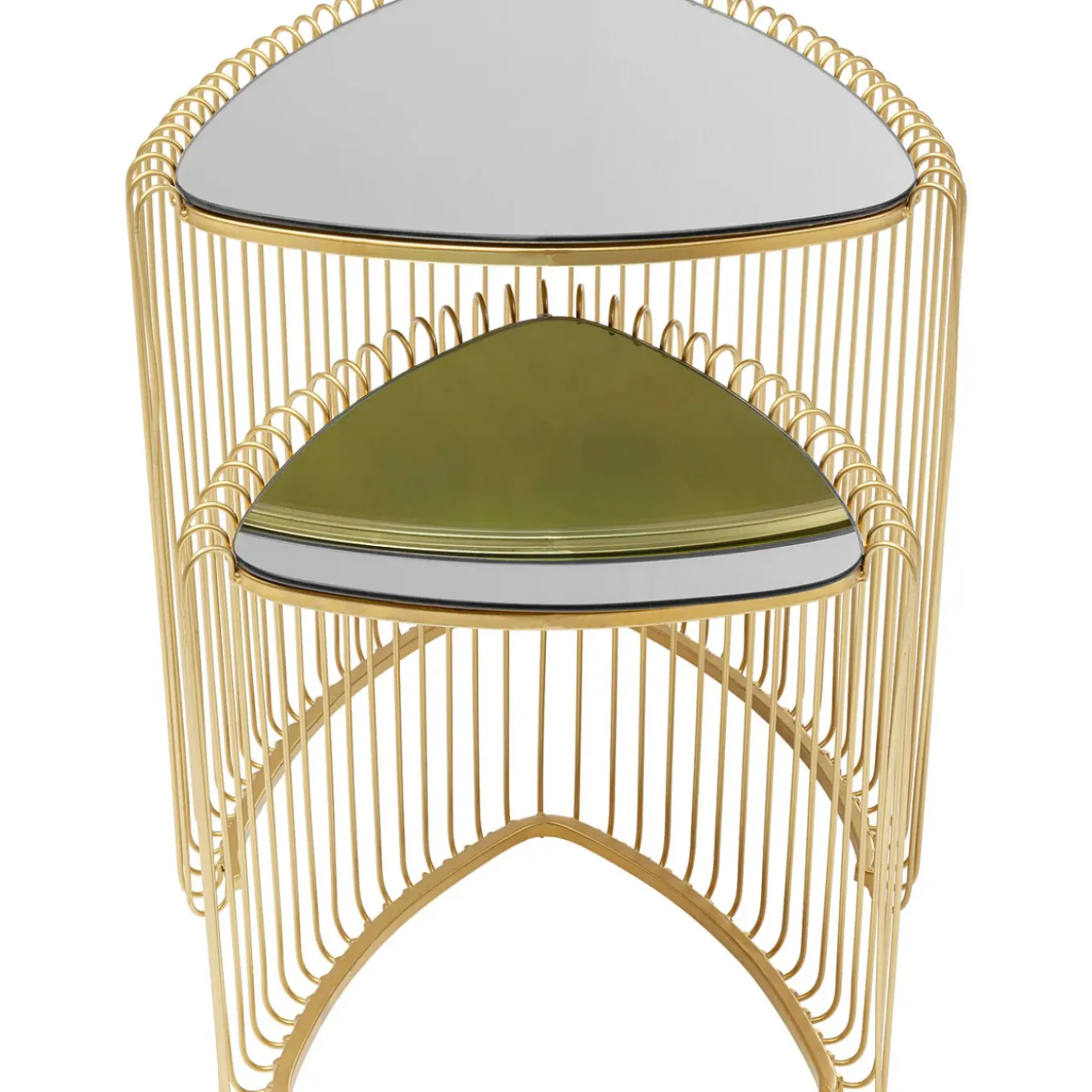 Table D Appoint Wire Triangle Dore (2/Set)