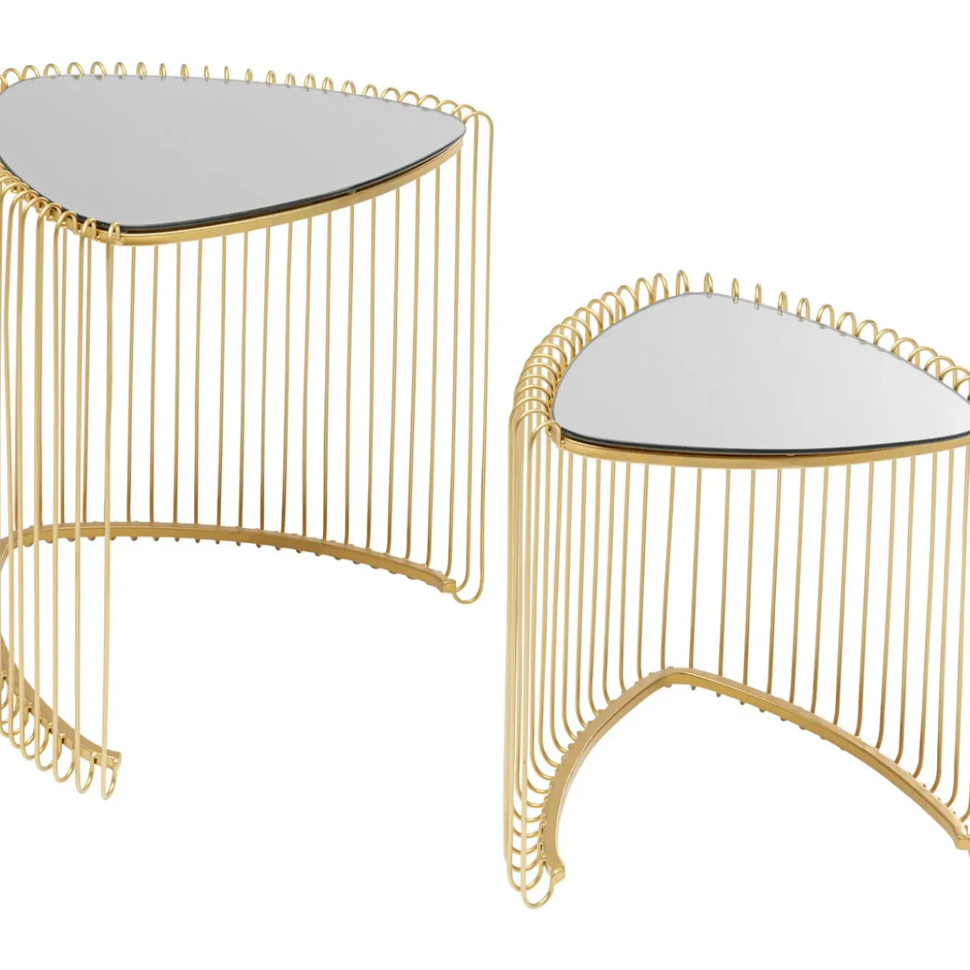 Table D Appoint Wire Triangle Dore (2/Set)
