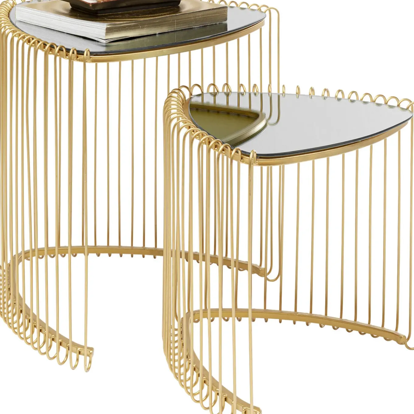 Table D Appoint Wire Triangle Dore (2/Set)