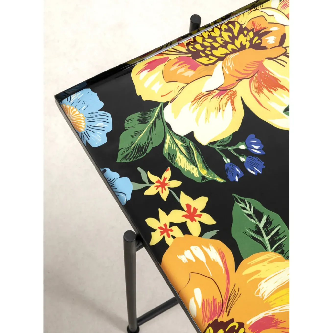 Table D Apppoint Flowers Garden Carre (2/Set)