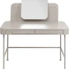Table De Maquillage Montieri Creme 125X53Cm