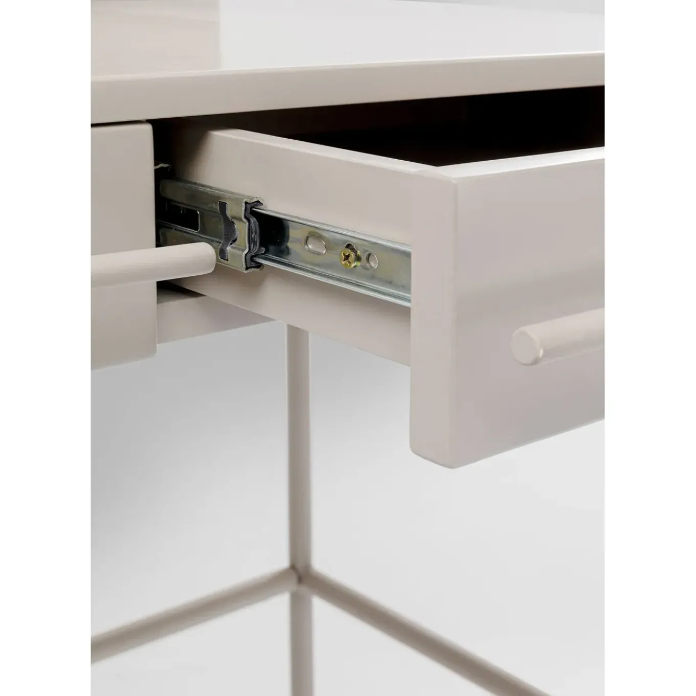 Table De Maquillage Montieri Creme 125X53Cm