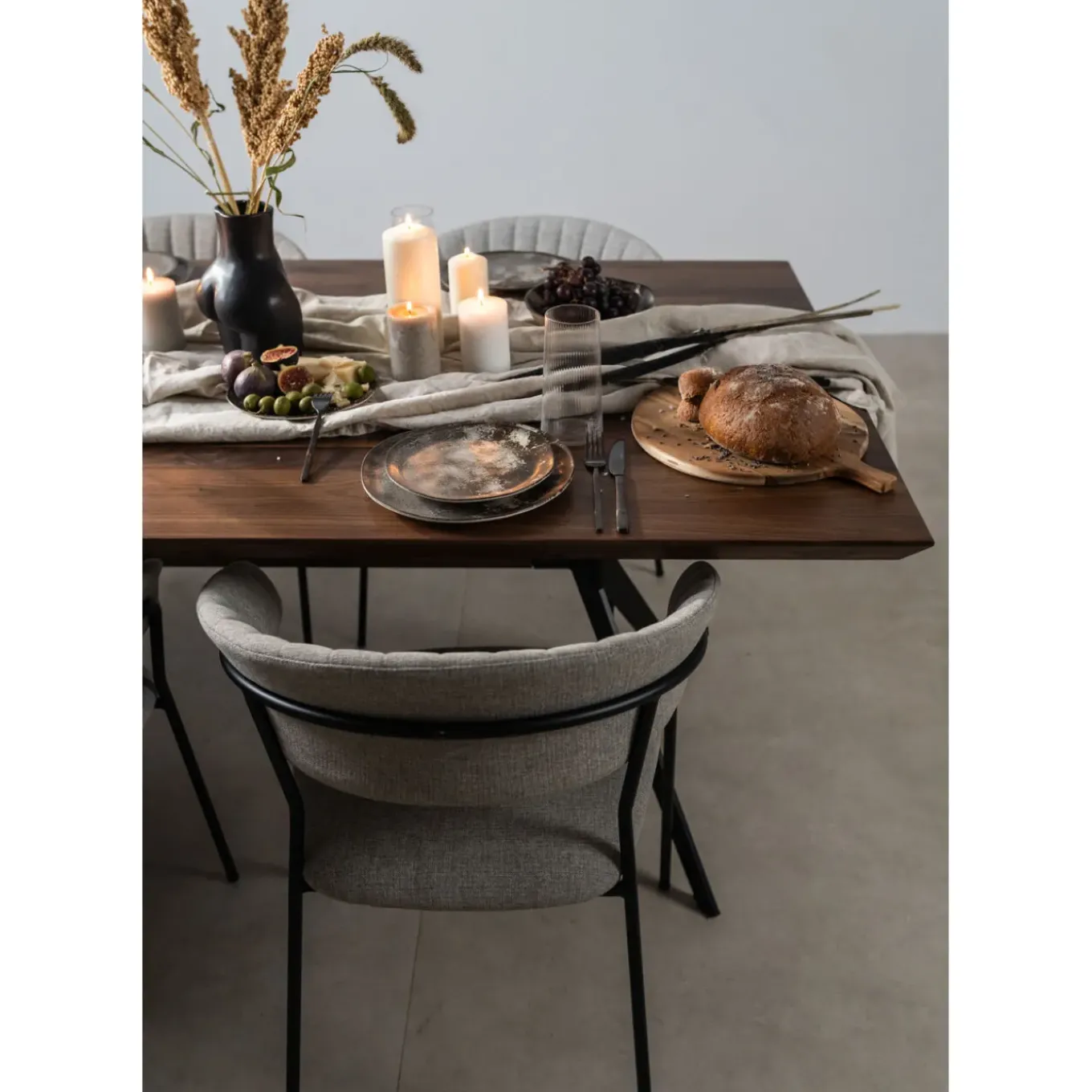 Table Downtown Noyer 220X100Cm