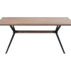 Table Downtown Noyer 180X90Cm