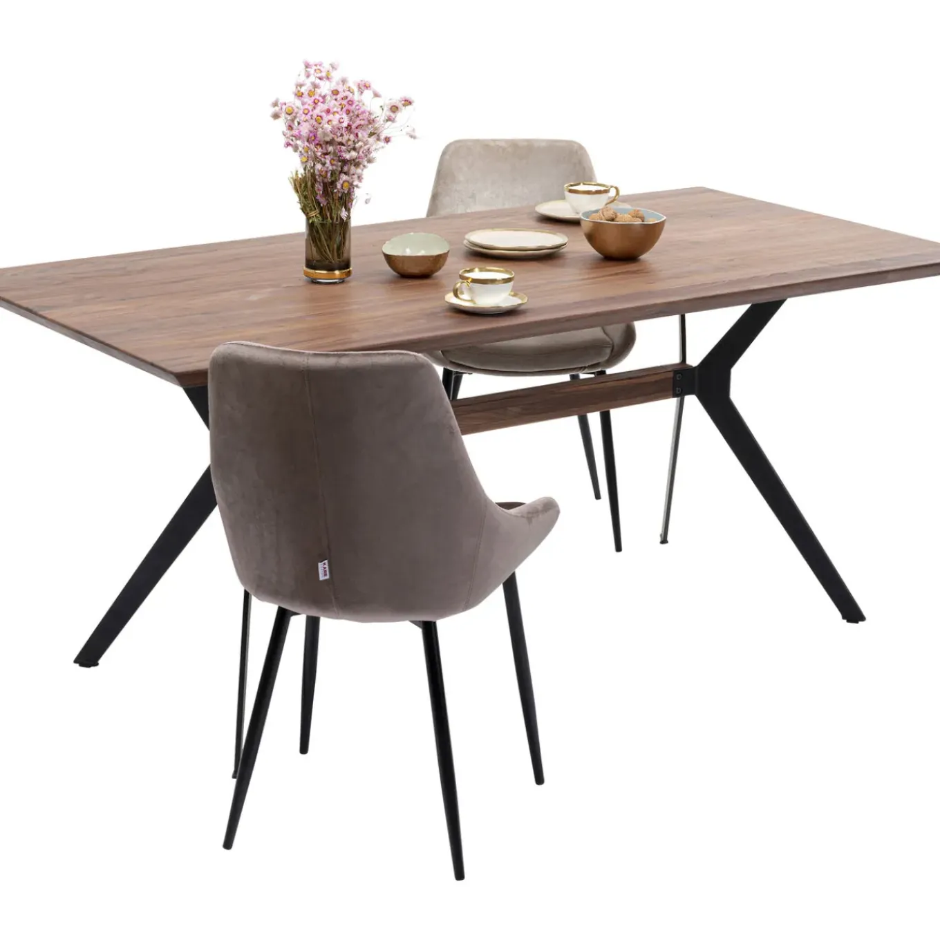 Table Downtown Noyer 180X90Cm