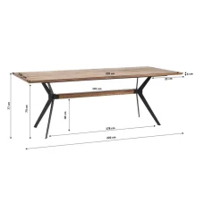Table Downtown 220X100Cm