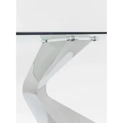 Table Gloria Chrome 200X100Cm