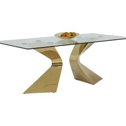 Table Gloria Gold 200X100Cm
