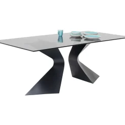 Table Gloria Noir 200X100Cm