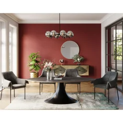 Table Grande Possibilita Noir 220X120Cm
