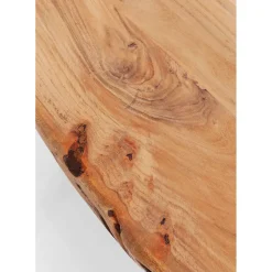 Table Harmony Acier Brut 180X90Cm