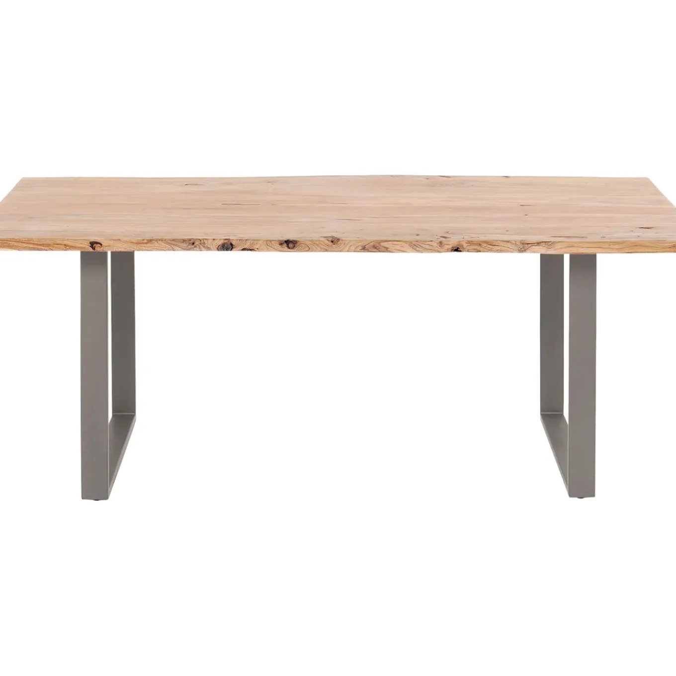 Table Harmony Acier Brut 180X90Cm